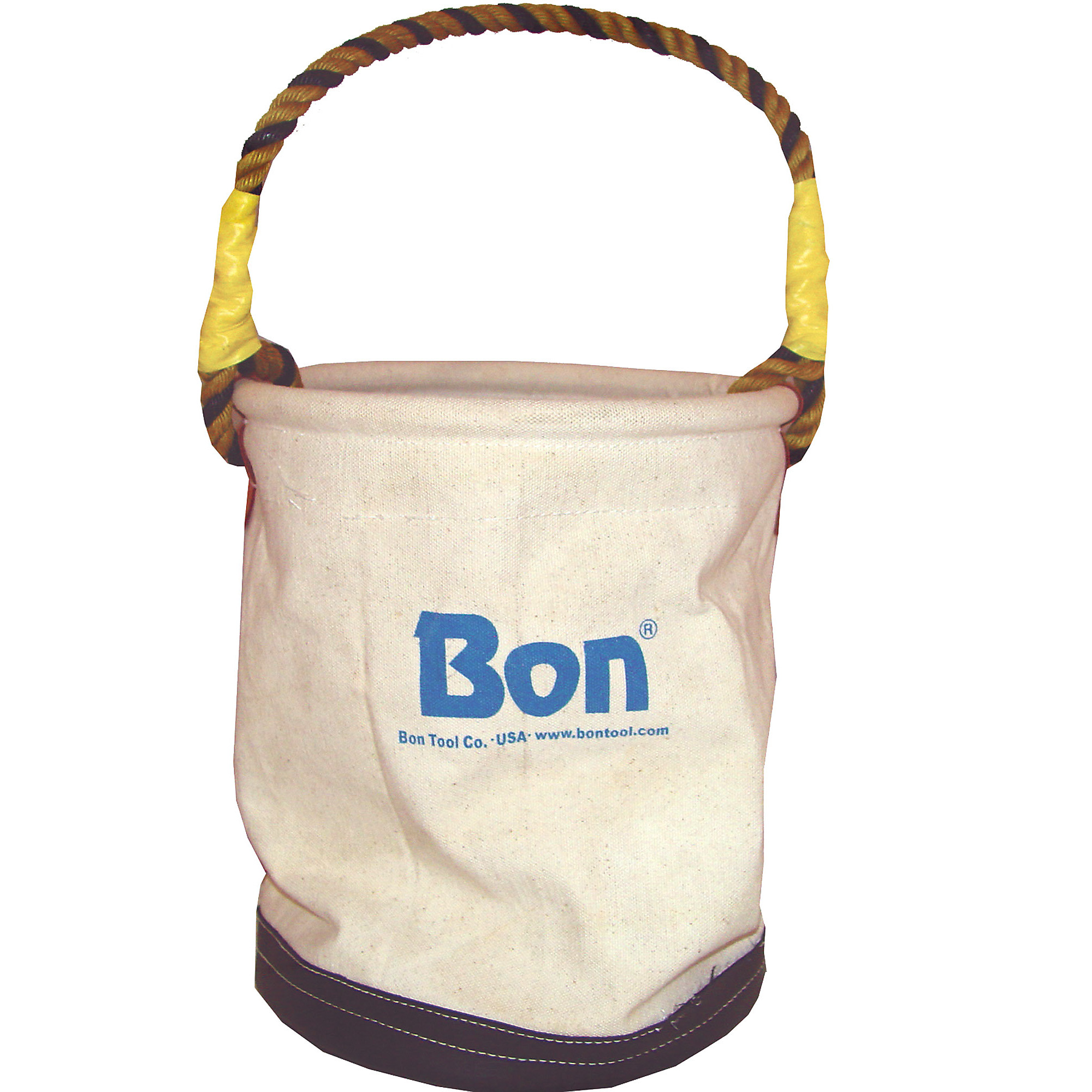 Bon, Tool Bucket- Economy Canvas W/Leather Bottom, Model# 41-102